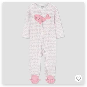 Carter’s Just One You- Footed Dolphin Pajamas